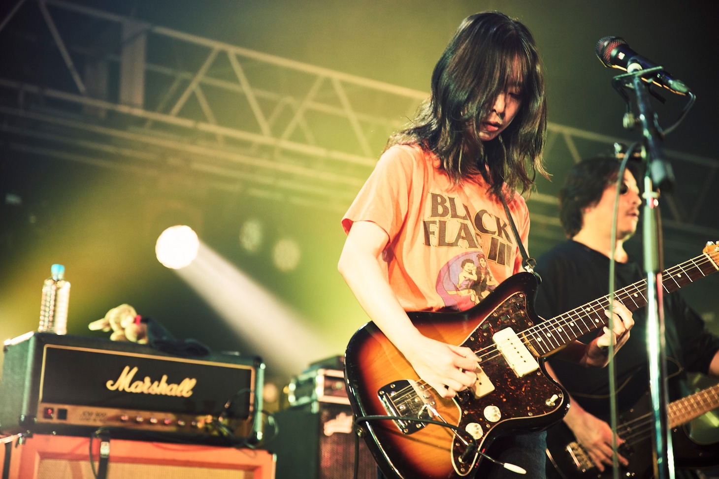 やぎひろみ（G / ART-SCHOOL）（撮影：中野敬久）