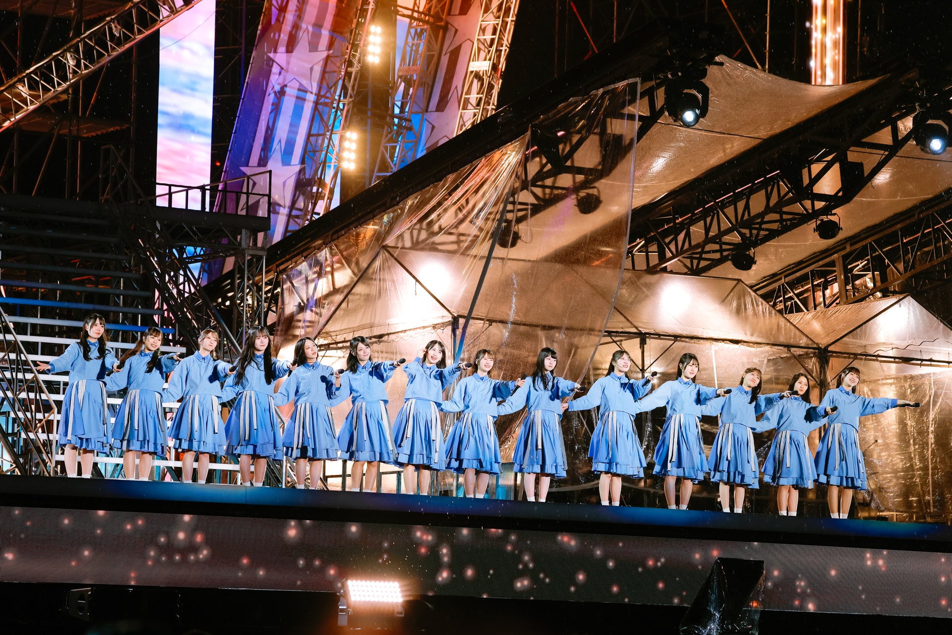 7回目のひな誕祭 ～Welcome to HINATAZAKA ROCKESTRA～」の様子。©Seed