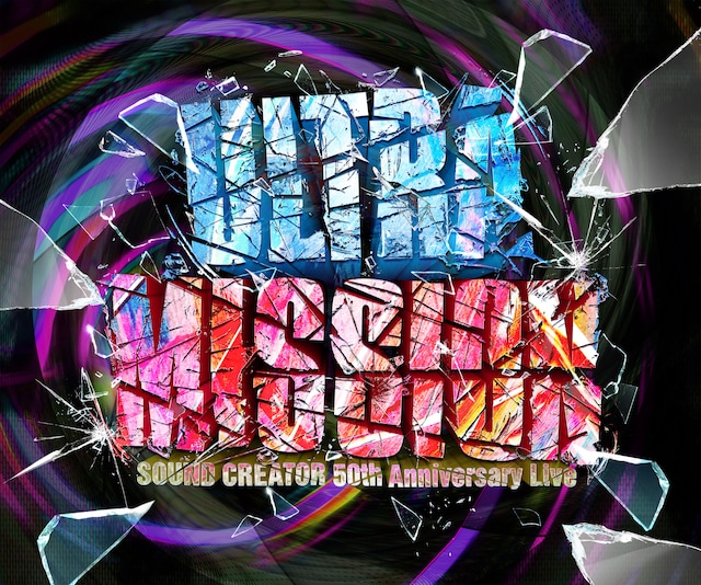 B'zと10-FEETが競演する「ULTRA MISSION」ロゴ。