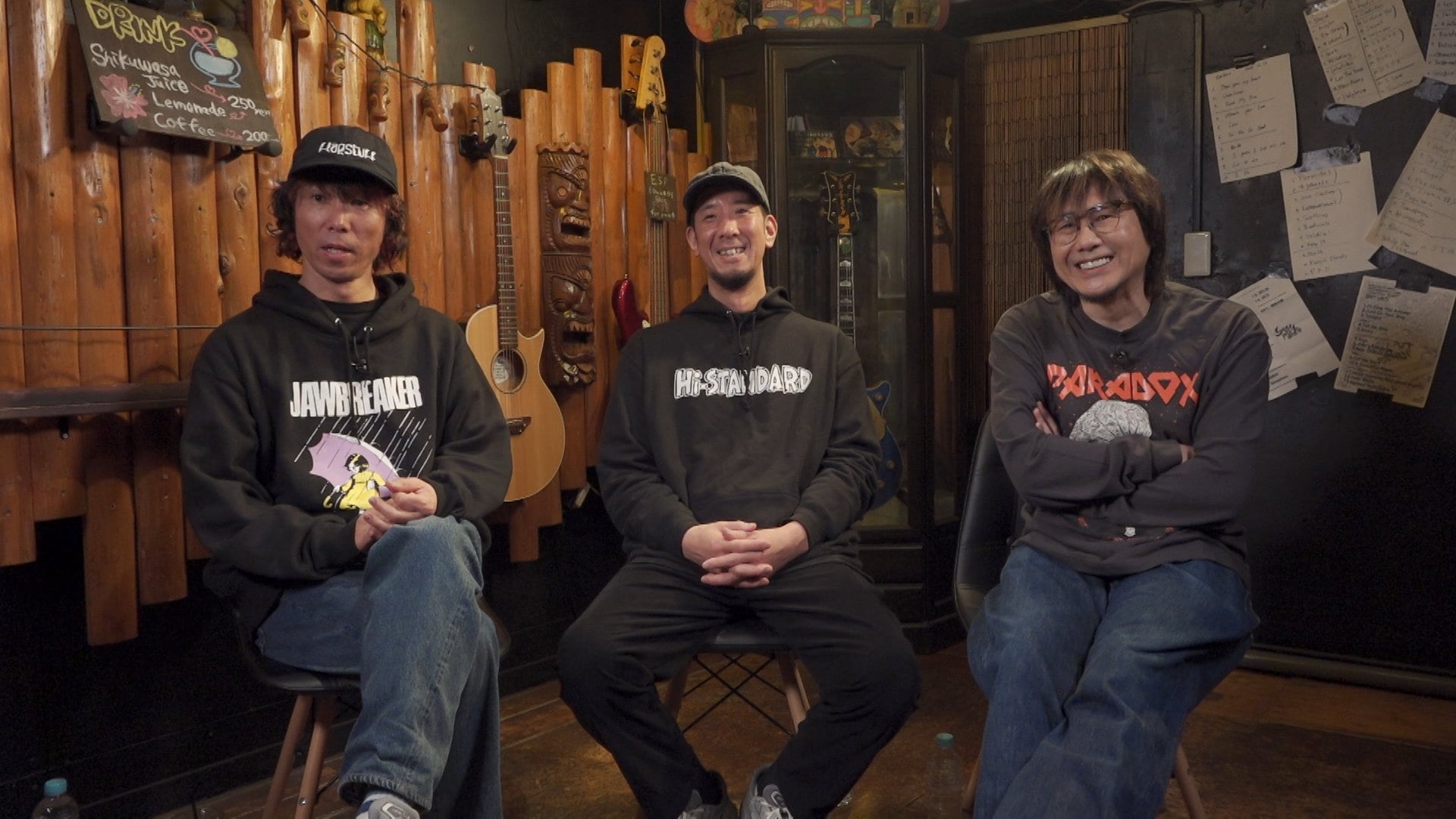 Hi-STANDARDが3人で地上波初出演、「EIGHT-JAM」ハイスタ特集でバンド