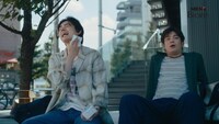 菅田将暉と井之脇海が出演する花王「メンズビオレ」CMより。