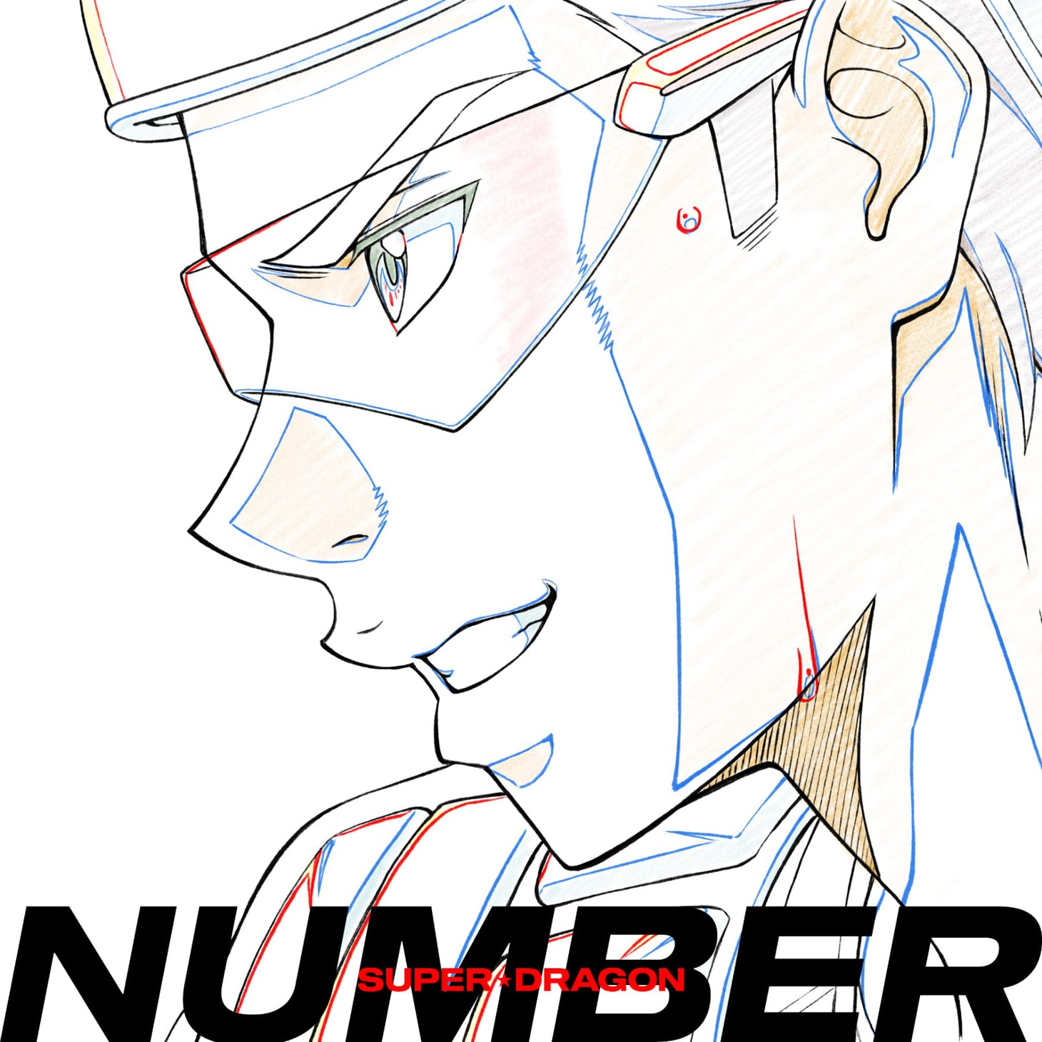SUPER★DRAGON「NUMBER」配信ジャケット
