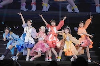 「ゾンビランドサガLIVE～フランシュシュ ゆめぎんがフェスティバル～」の様子。