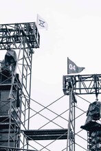 04 Limited Sazabysによる野外フリーライブ「HOMESICK」のステージセット。