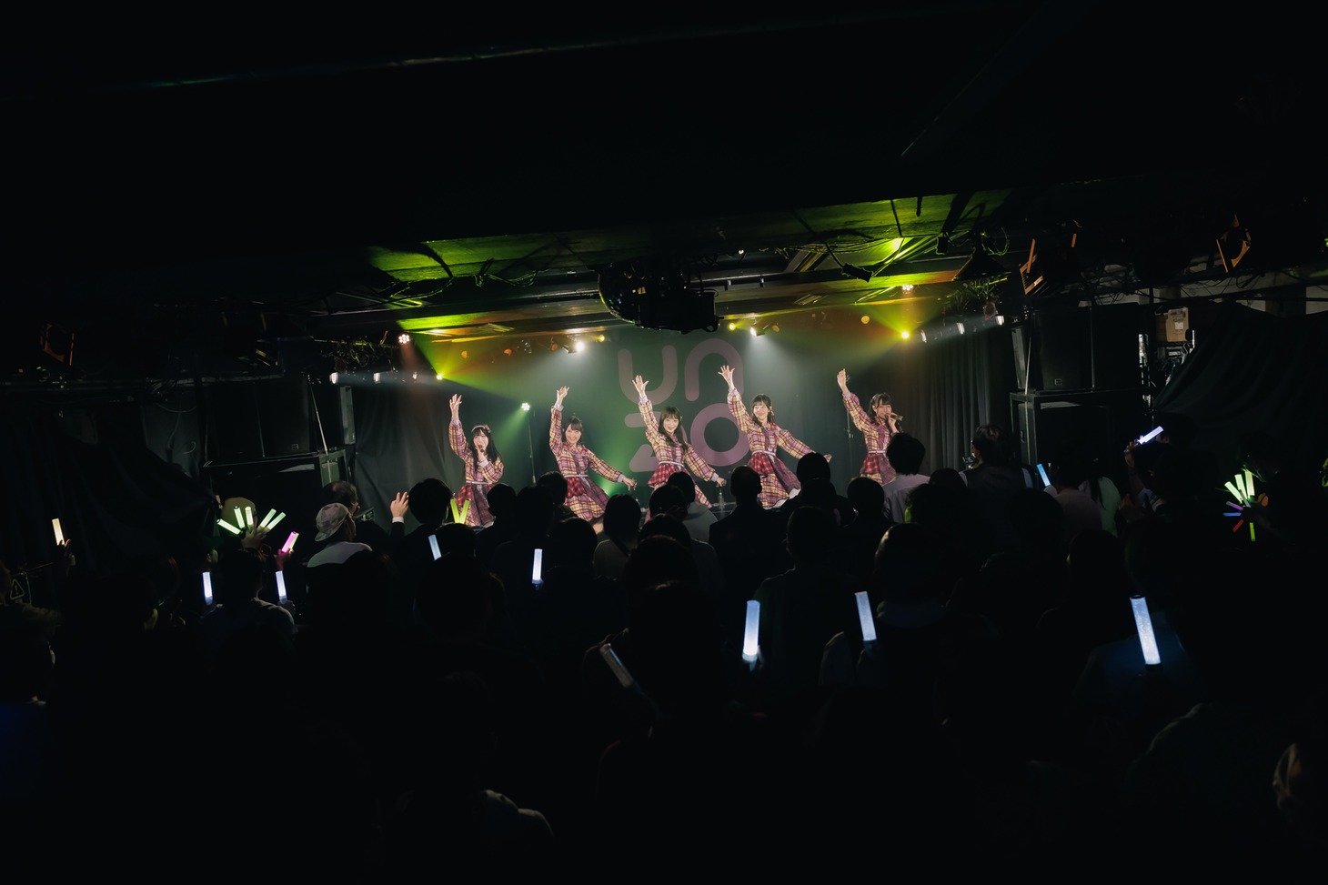 UNDOのデビューライブ「FIRST TAKE」の様子。（撮影：さいちょー）