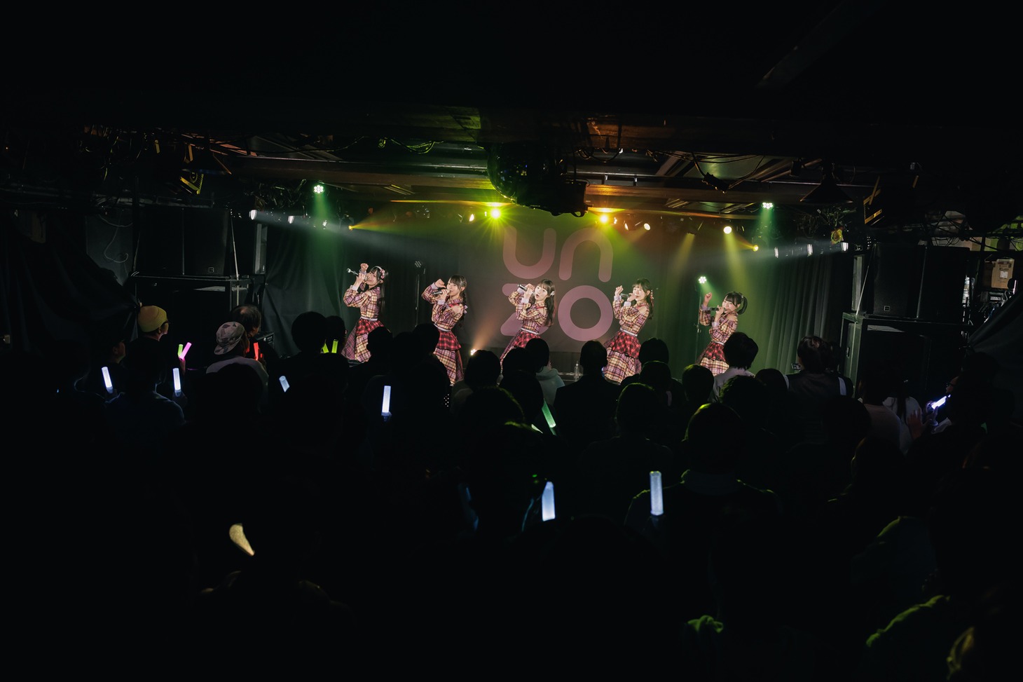 UNDOのデビューライブ「FIRST TAKE」の様子。（撮影：さいちょー）