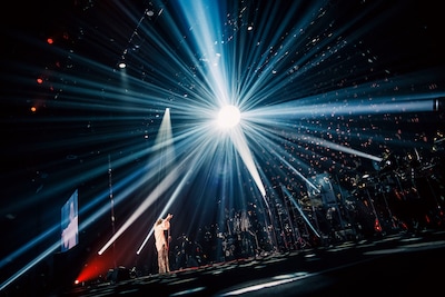 「HYDE Orchestra Tour 2026 JEKYLL」ぴあアリーナMM公演の様子。（撮影：石川浩章）