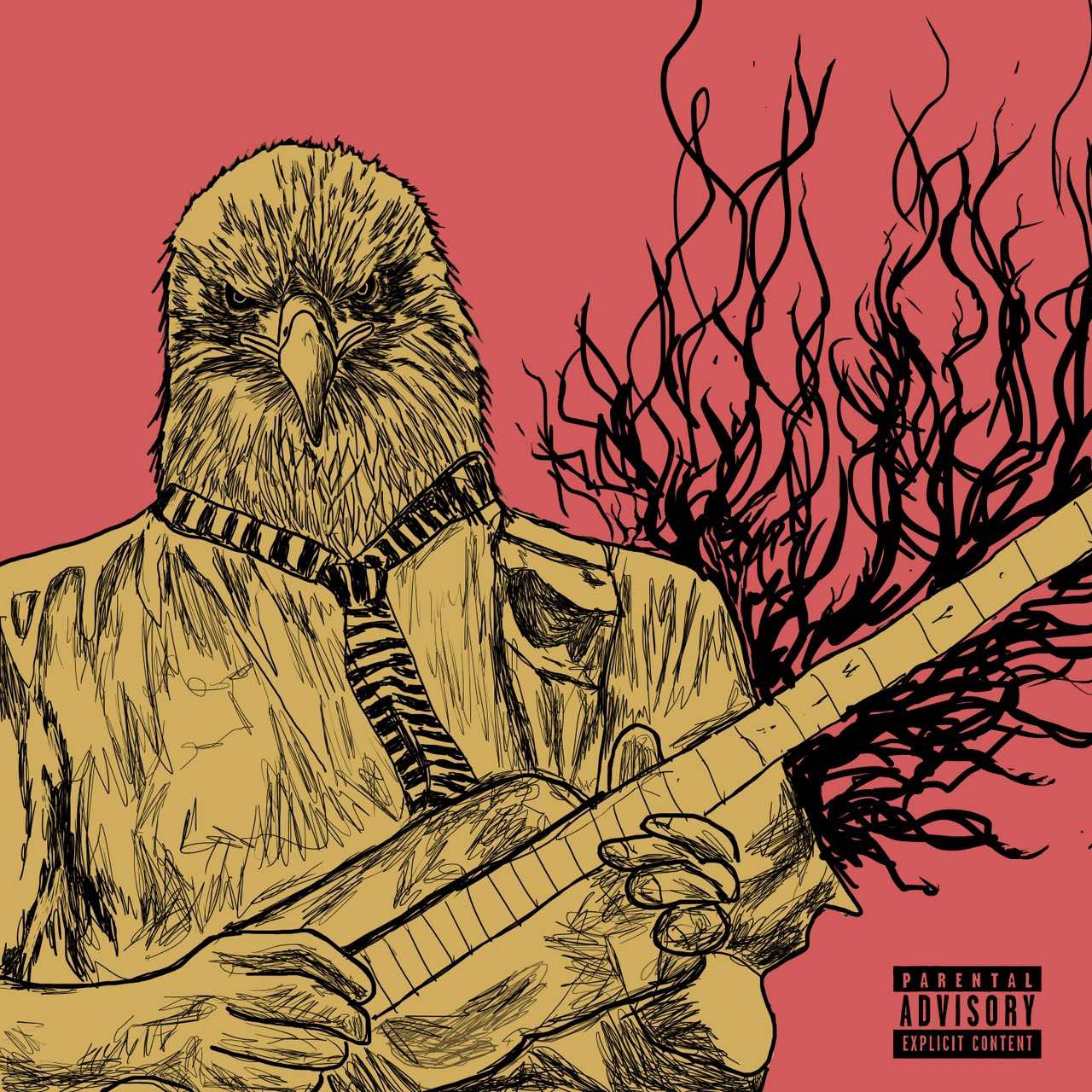 AUDIO RADICAL & HIZAGUTYA「F.B verse spit」配信ジャケット