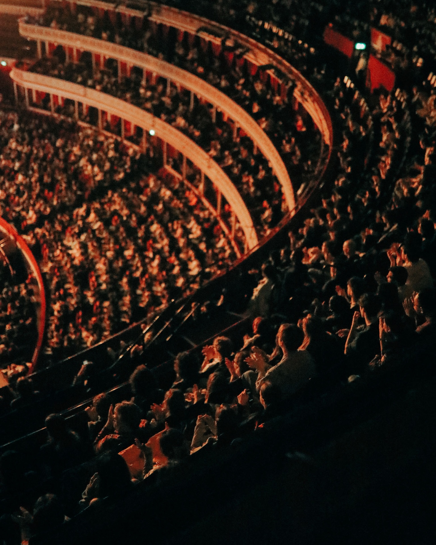 Royal Albert Hall客席の様子。（Photo by Ellie Slorick）