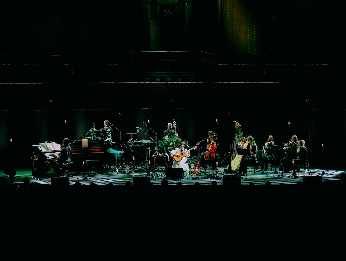 青葉市子 Royal Albert Hall公演の様子。（Photo by Ellie Slorick）