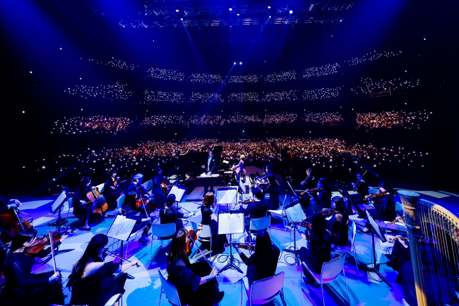 「YOSHIKI CLASSICAL 2026 覚醒前夜 - Tokyo 3 Nights 世界への第一章」の様子。