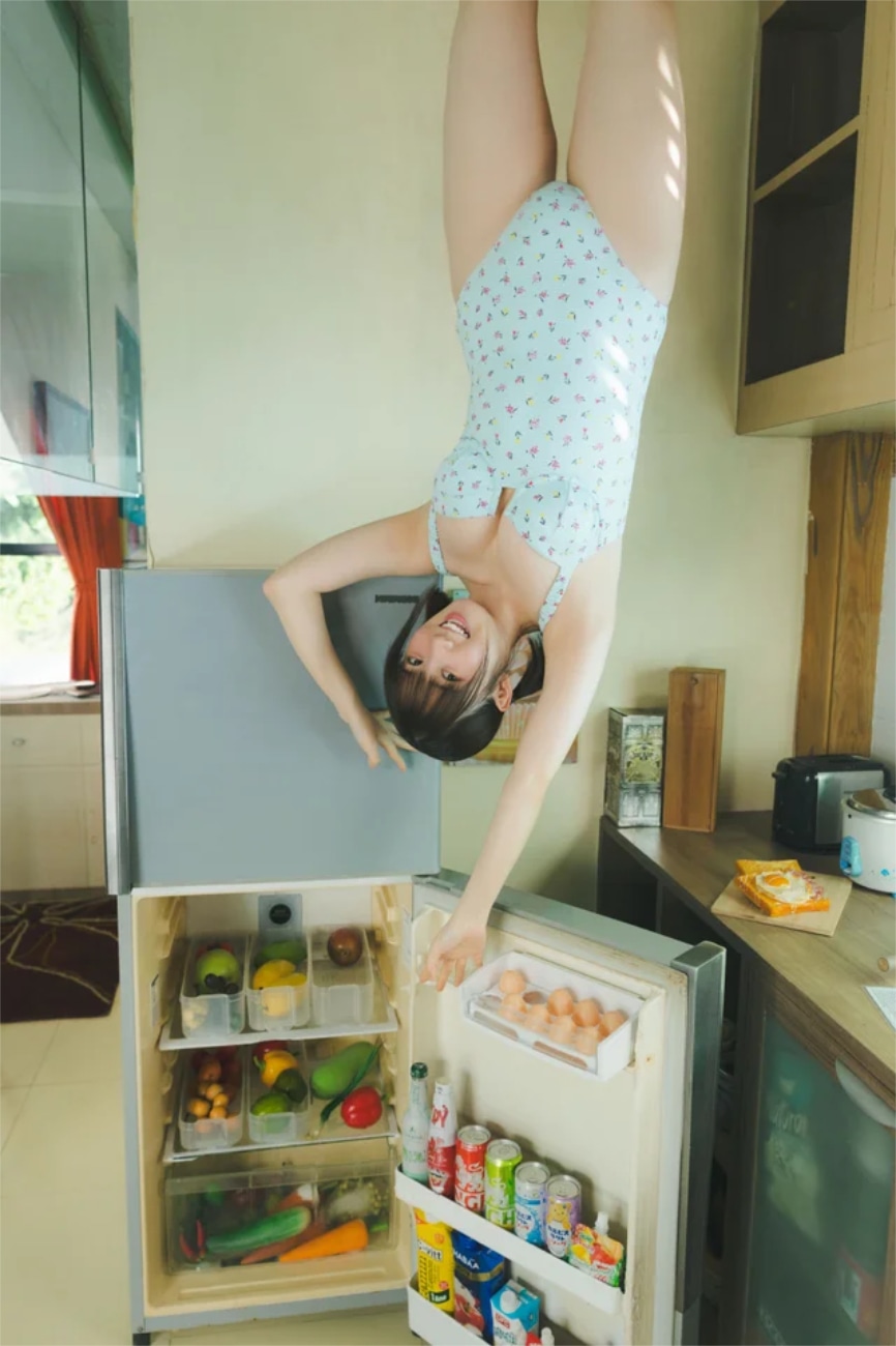 甲斐心愛（STU48）2nd写真集（タイトル未定）掲載カット。（撮影：カノウリョウマ）