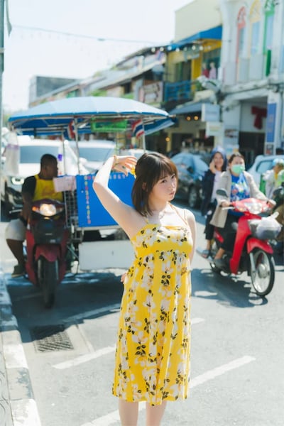 甲斐心愛（STU48）2nd写真集（タイトル未定）掲載カット。（撮影：カノウリョウマ）