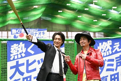 真田ナオキと増子直純（怒髪天）。