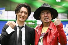 真田ナオキと増子直純（怒髪天）。