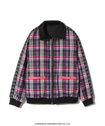 glamb × hide「hide Check Tracksuit」©HEADWAX ORGANIZATION CO.,LTD./ by courtesy of HIDEO CANNO (CAPS)