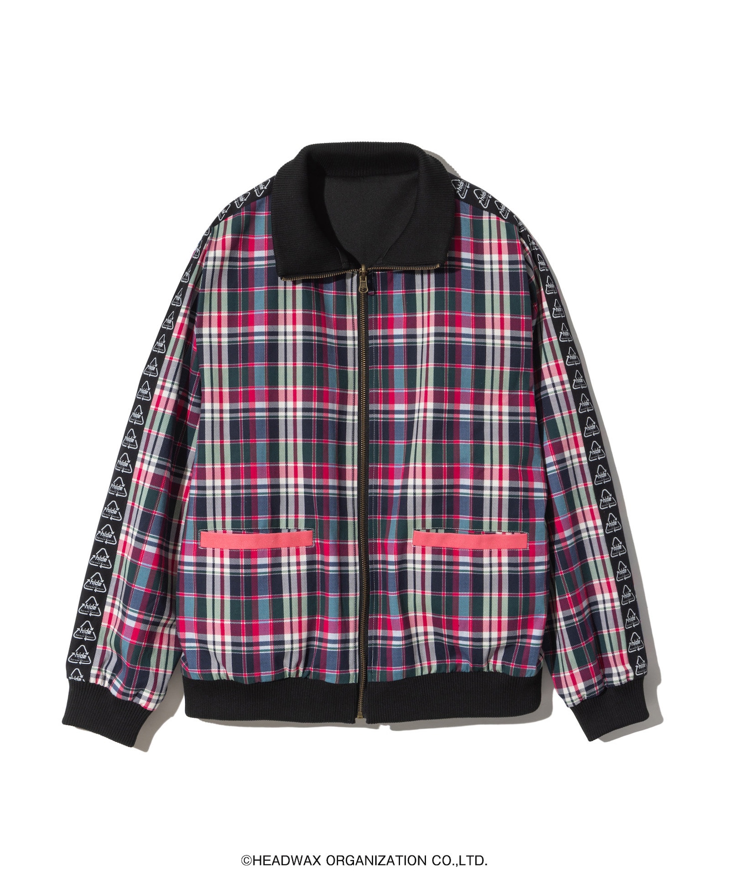 glamb × hide「hide Check Tracksuit」©HEADWAX ORGANIZATION CO.,LTD./ by courtesy of HIDEO CANNO (CAPS)