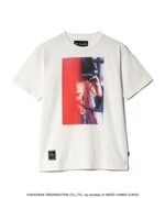 glamb × hide「hide Red Gradation T-Shirt」©HEADWAX ORGANIZATION CO.,LTD./ by courtesy of HIDEO CANNO (CAPS)