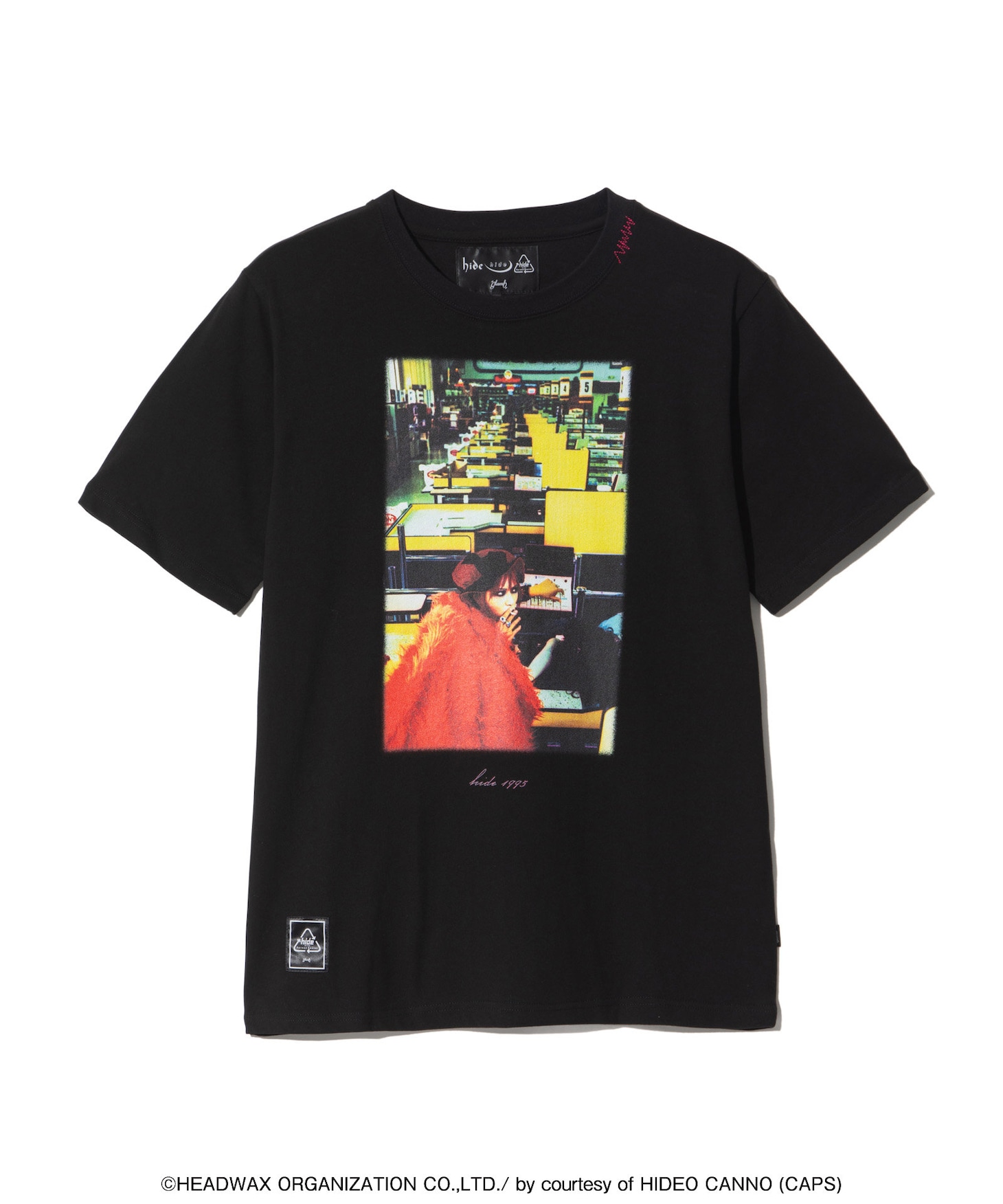 glamb × hide「hide Supermarket T-Shirt」©HEADWAX ORGANIZATION CO.,LTD./ by courtesy of HIDEO CANNO (CAPS)