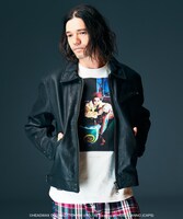 glamb × hideコラボアパレルルックより。©HEADWAX ORGANIZATION CO.,LTD./ by courtesy of HIDEO CANNO (CAPS)