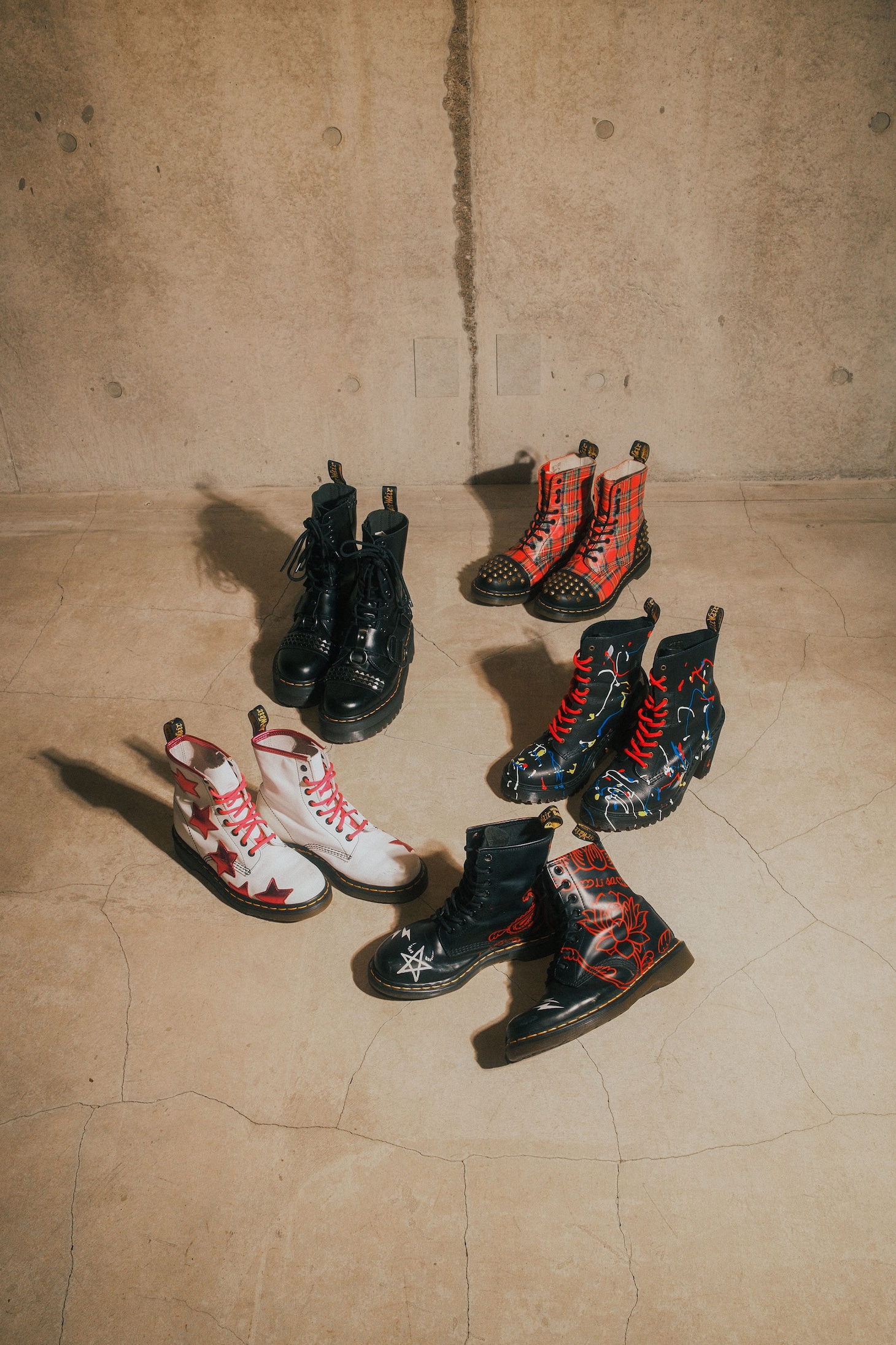 Dr. Martensのブーツ。