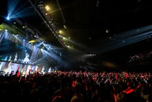 「東京女子流 LAST LIVE ～*キセキの物語*～」の様子。