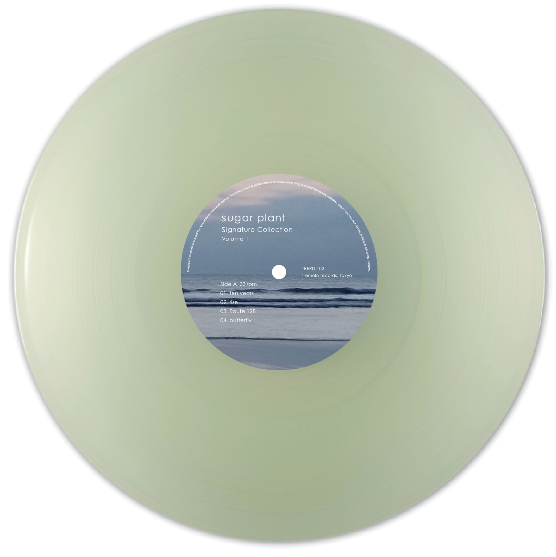 sugar plant「Signature Collection Volume.1」レコード盤 [画像