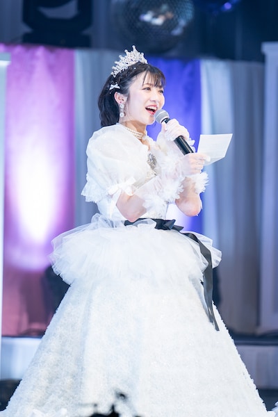 「東京女子流 LAST LIVE ～*キセキの物語*～」での新井ひとみ。