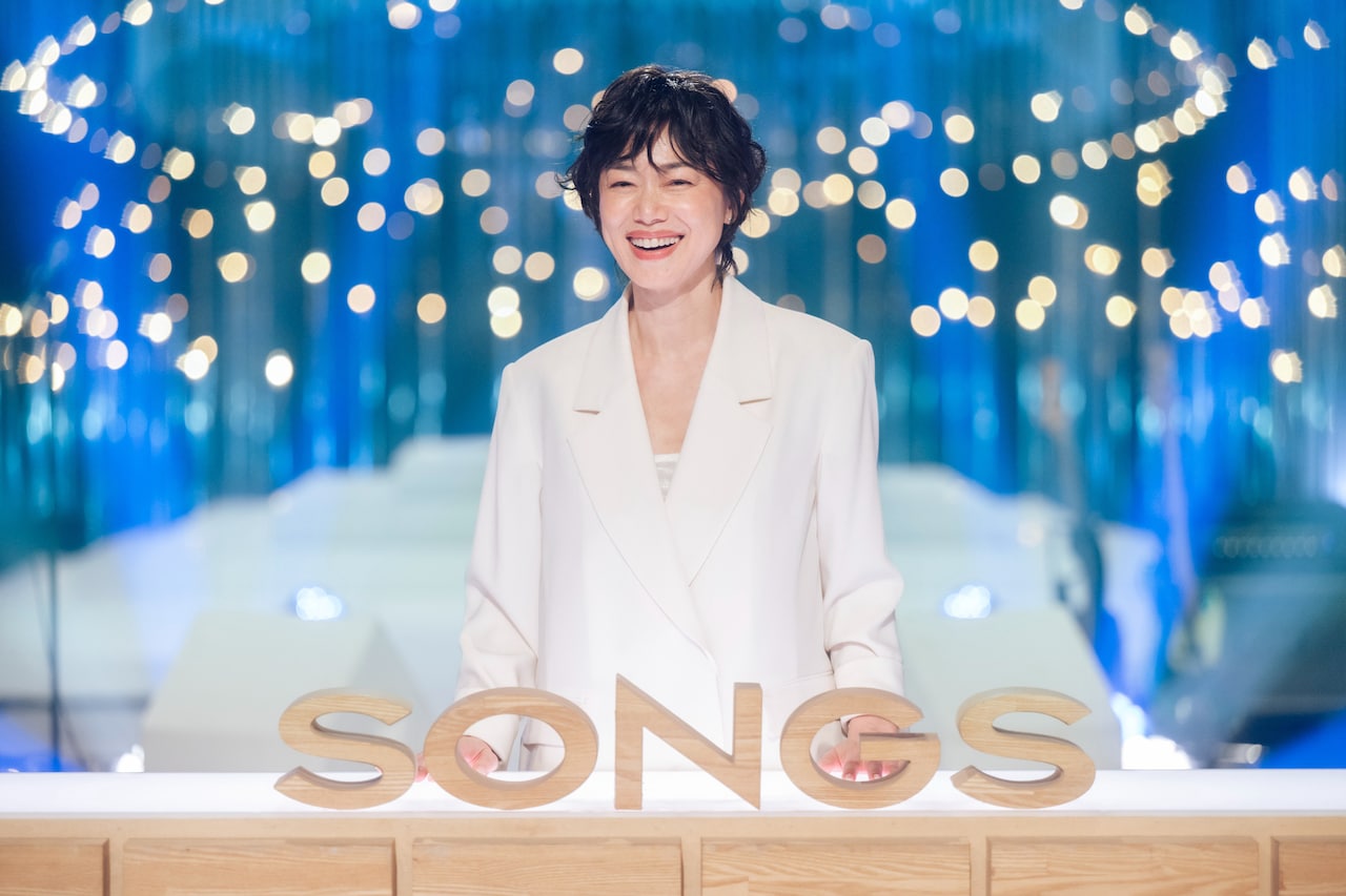 「SONGS」に出演する今井美樹。©︎NHK