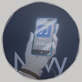 梓川「Navy」配信ジャケット