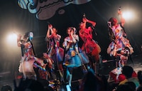 Palette Parade「全国ツアー2026『JAM JAM JAM!!!!!!!』」初日公演の様子。（撮影：真島洸）