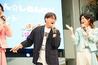 「こんなもんじゃねぇ」の最中に登場した酒井一圭（純烈）。