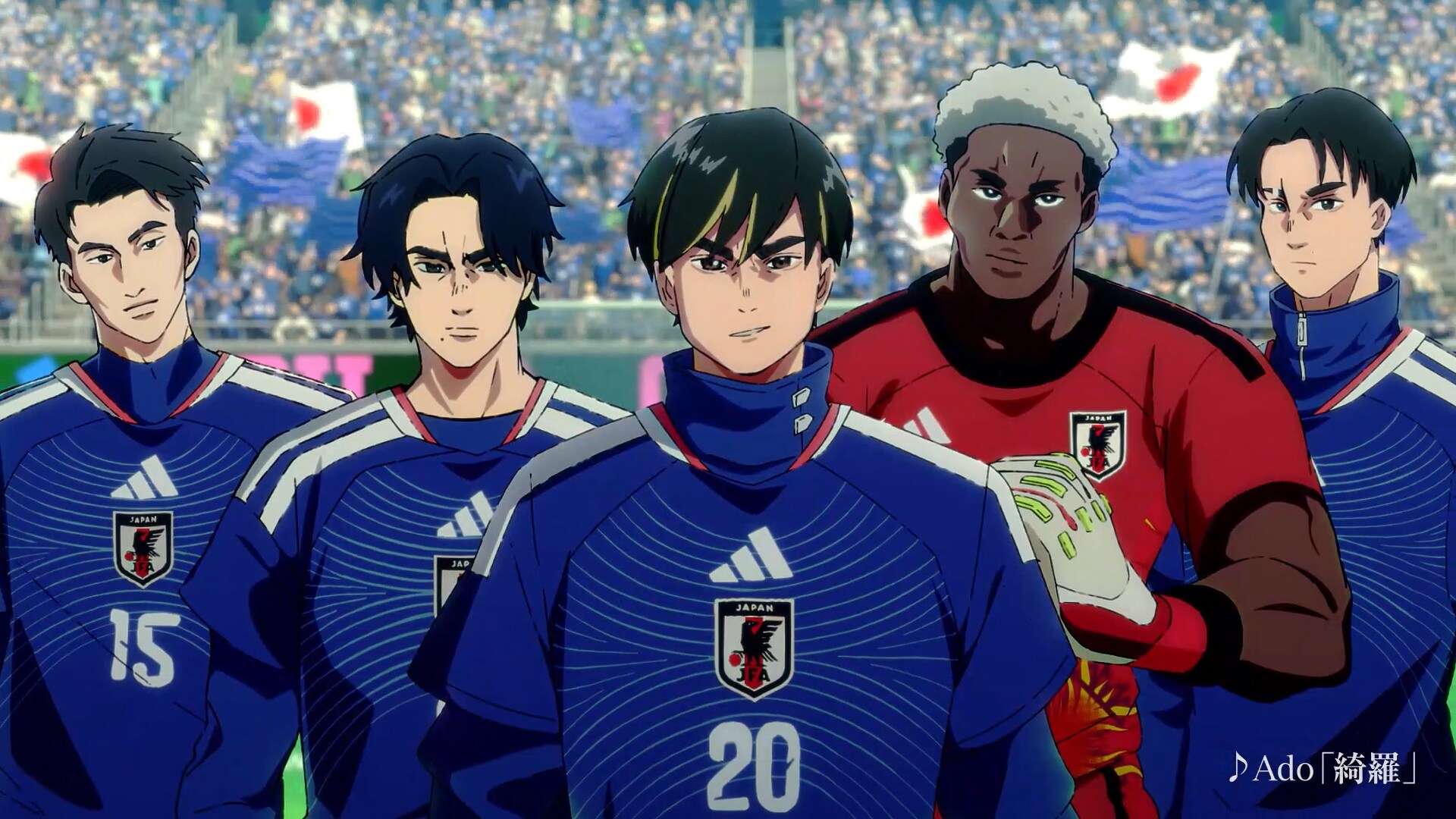 Adoとadidasがコラボ、キタニタツヤ提供曲でサッカー日本代表を応援