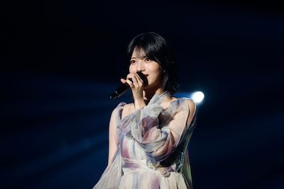 今春、日本大学芸術学部を卒業した林瑠奈。 ©乃木坂46LLC