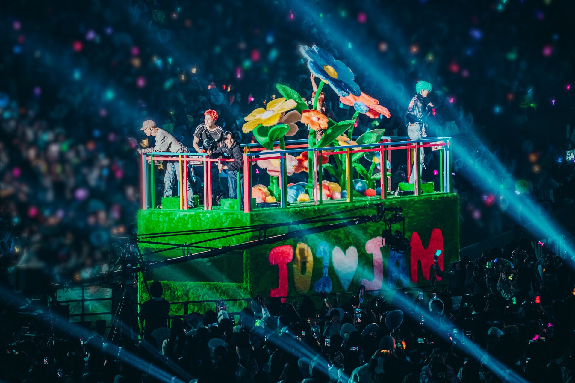 JO1「JO1DER SHOW 2026 'EIEN 永縁' IN TOKYO DOME」の様子。©LAPONE