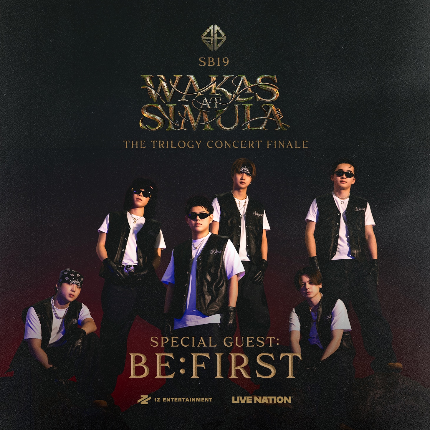 SB19「Wakas At Simula: The Trilogy Concert Finale」告知ビジュアル