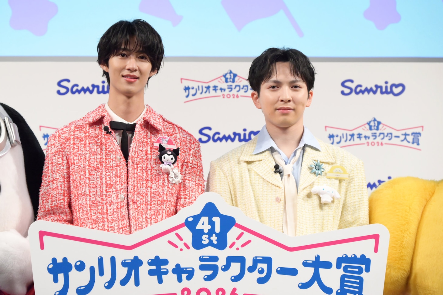 M!LKの曽野舜太と吉田仁人。