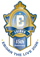 「EBiDAN THE LIVE 2026 15th Anniversary」ロゴ