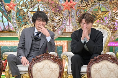 千原ジュニア（左）と横尾渉（右）。©︎MBS