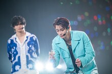 とめけんに失敗したアロハ（超特急）。