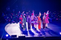 「走れ！」のコラボパフォーマンスの様子。