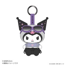 KUROMI「HYPER KUROMISM」完全生産限定盤に付属するオリジナルぬいぐるみキーリングのイメージ画像。