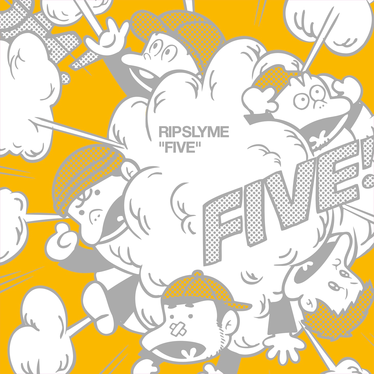 RIP SLYME「FIVE」アナログ盤ジャケット