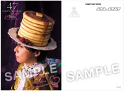 .ENDRECHERI.「new chapter purple」LINE CUBE SHIBUYA会場限定特典のプリントメッセージ入りグリーティングカード。