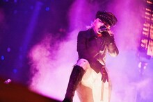 「ARENA TOUR 2024 UNDERGROUND」よりhyde（Vo）。