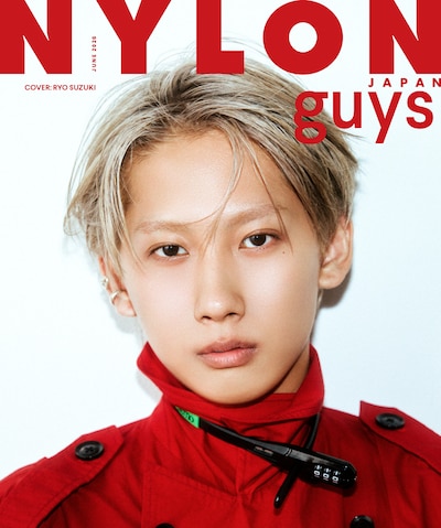 「NYLON JAPAN 6月号」“guys カバー”に登場する鈴木凌。©NYLON JAPAN
