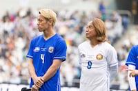 アーティスト選抜が日本代表レジェンズと夢のサッカー大会！埼スタでの大熱戦に本田圭佑「正直ナメてました」