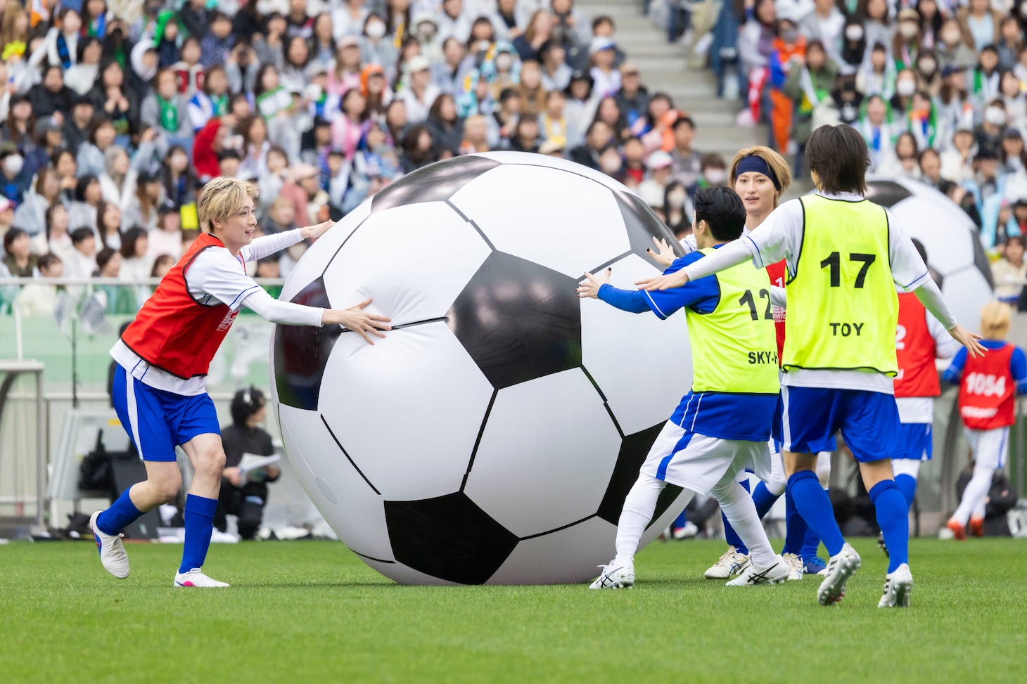 「HATTRICK GAME」の攻防の様子。