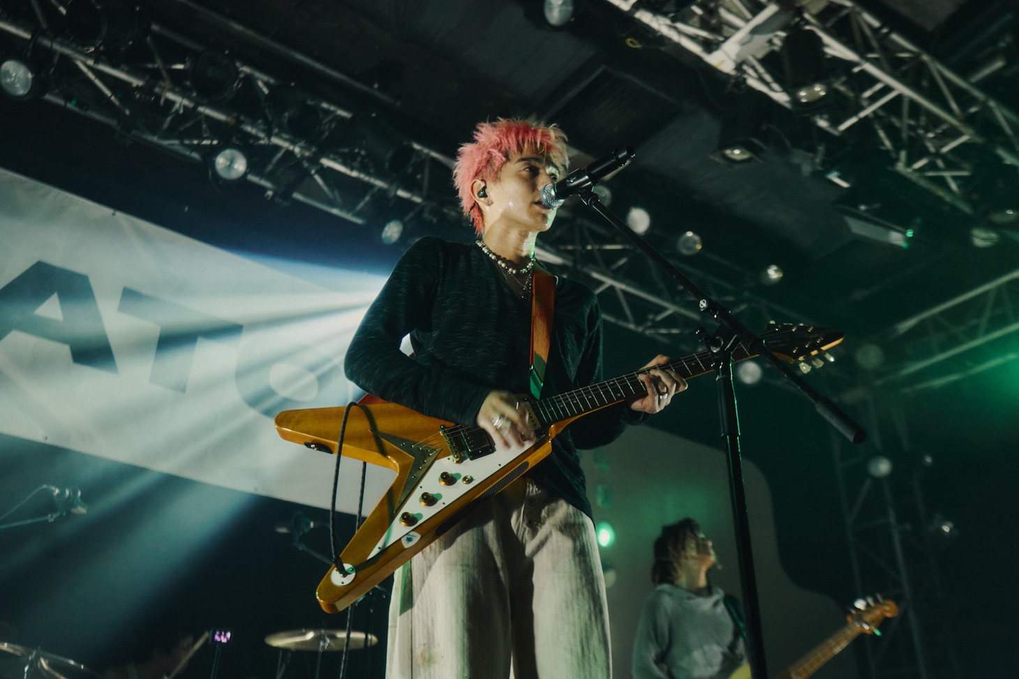 Linna Figg（Vo）（撮影：Wakamiya Tatsuki）