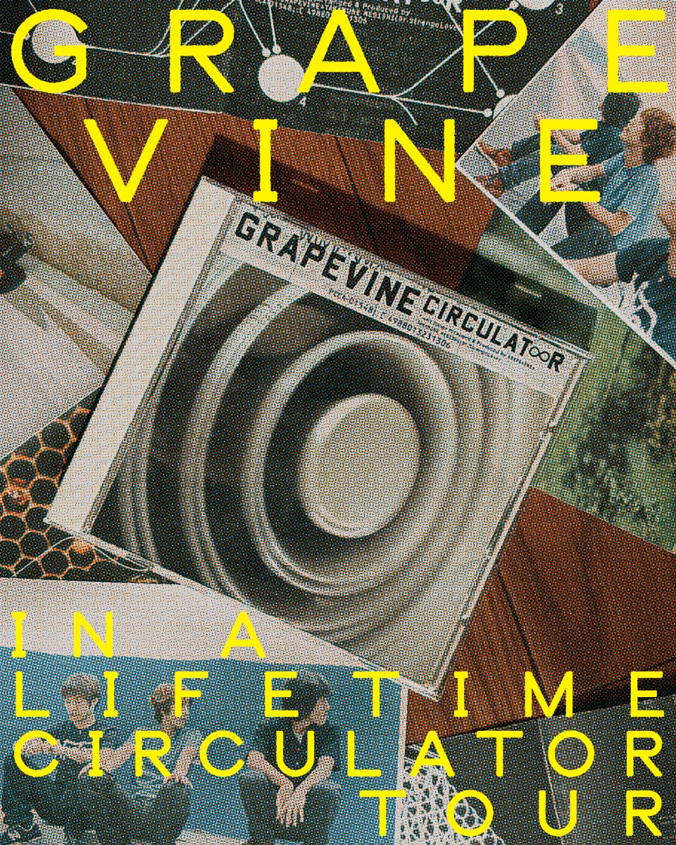 「GRAPEVINE IN A LIFETIME CIRCULATOR tour」告知ビジュアル